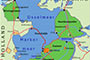  Map of Zuiderzee werken (Zuiderzee Land reclamation Project)